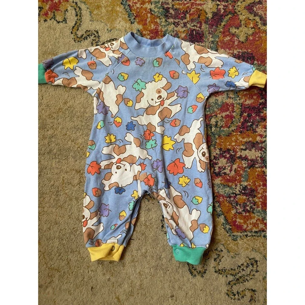 Vintage Oshkosh Puppy Romper